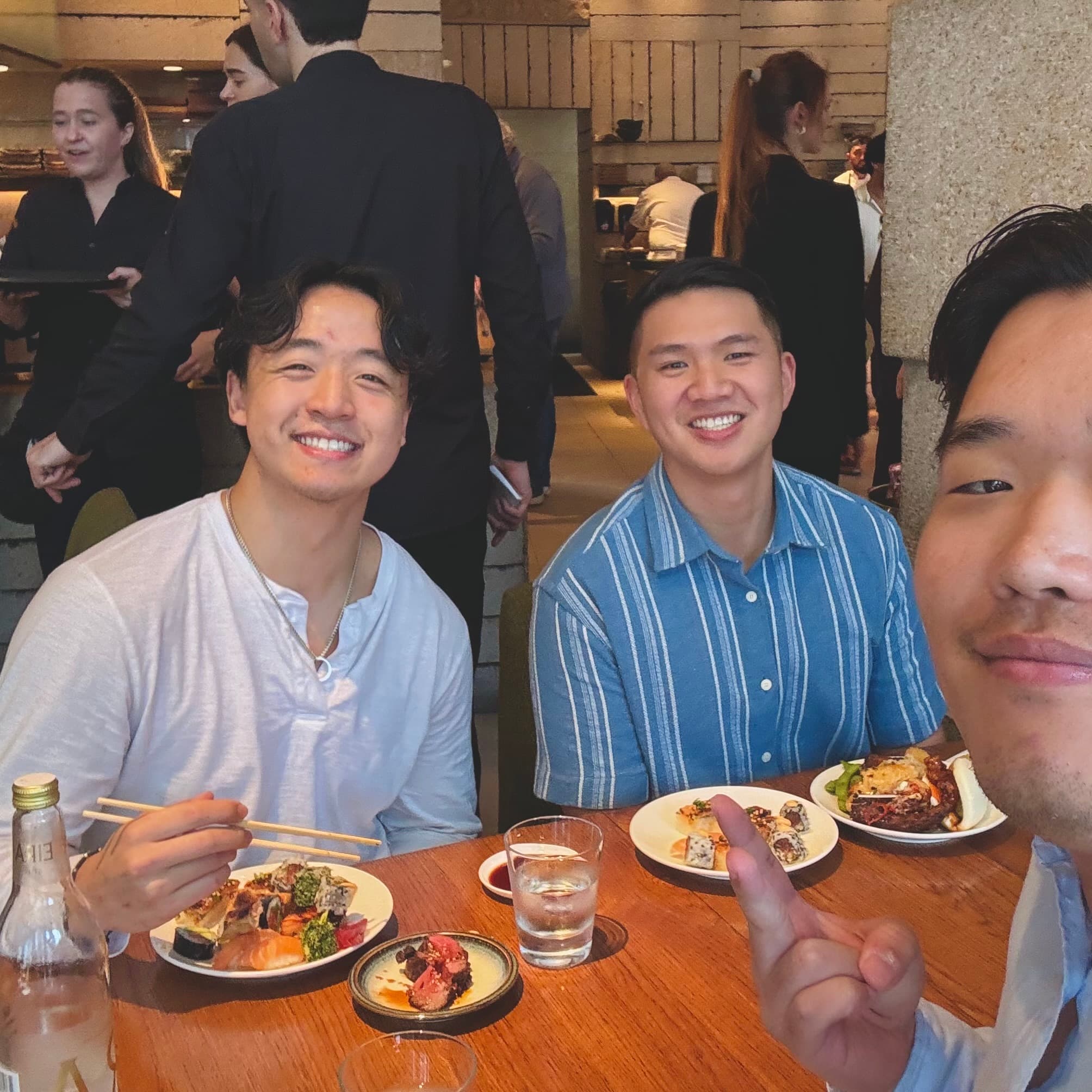 Me, Vic, and Chen (Zuma Miami)