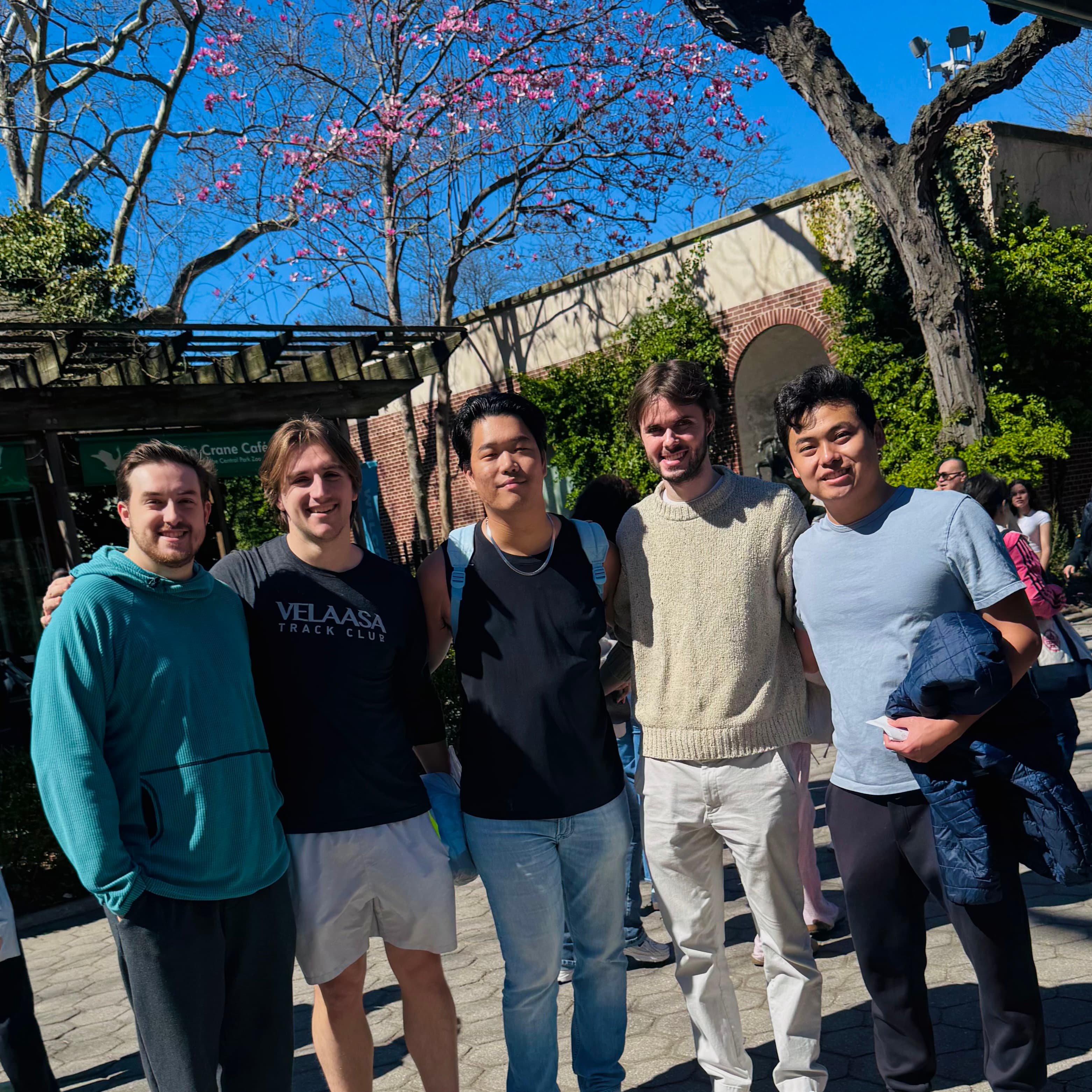 Me, Jackson, Jack, Preston, Dan (Central Park Zoo)