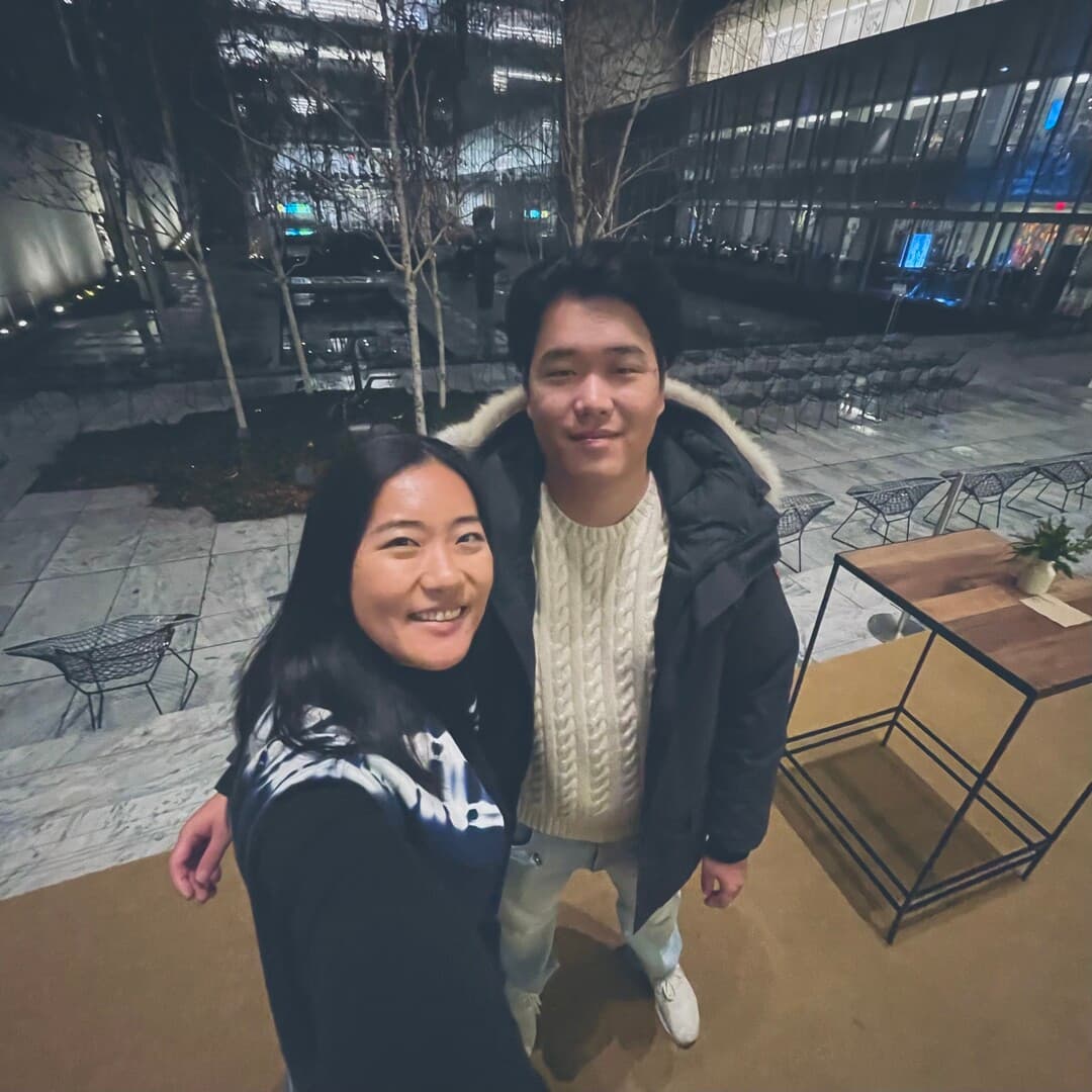 Me and Jaewon (Museum of Modern Art)