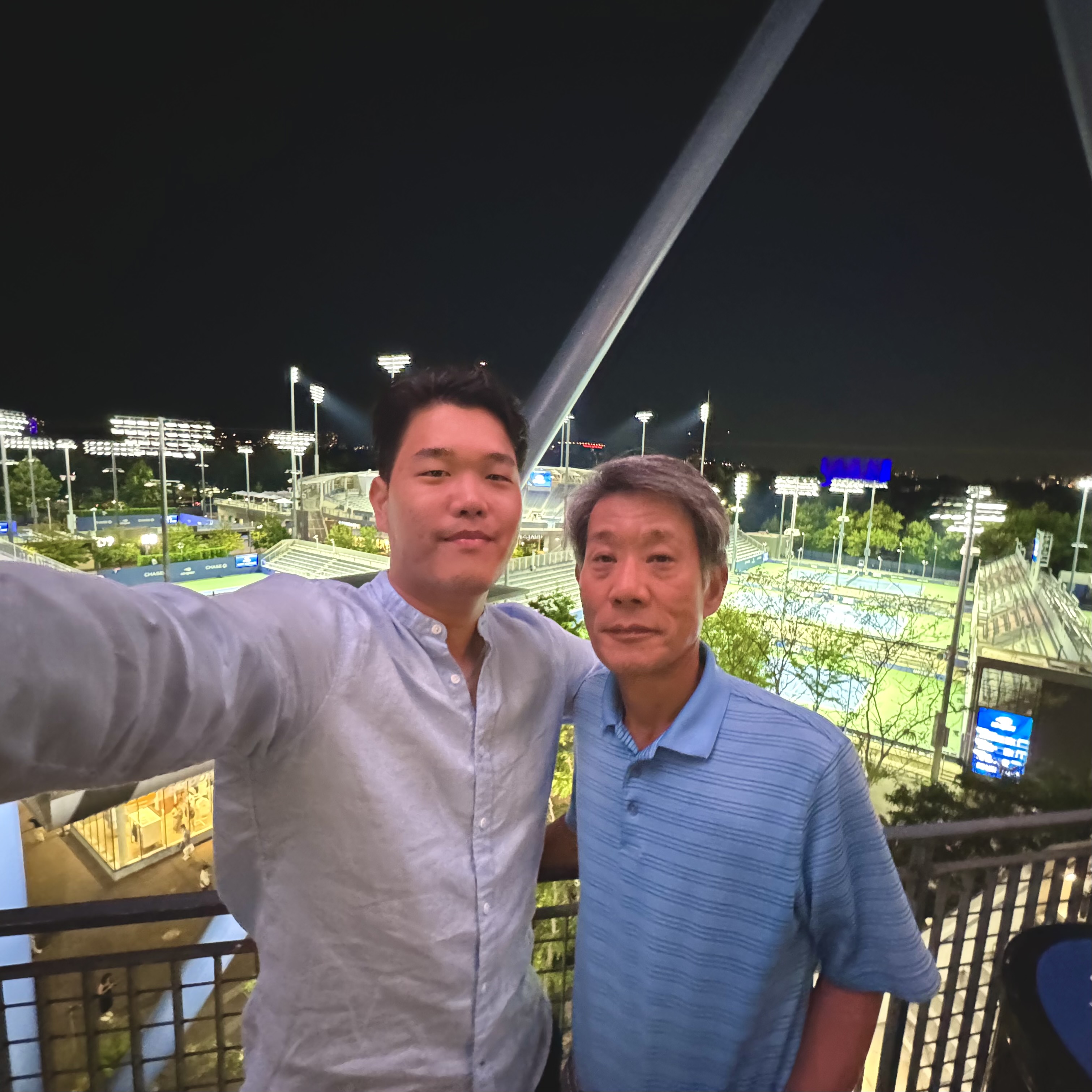 Me and Dad (US Open) — USTA Billie Jean King National Tennis Center